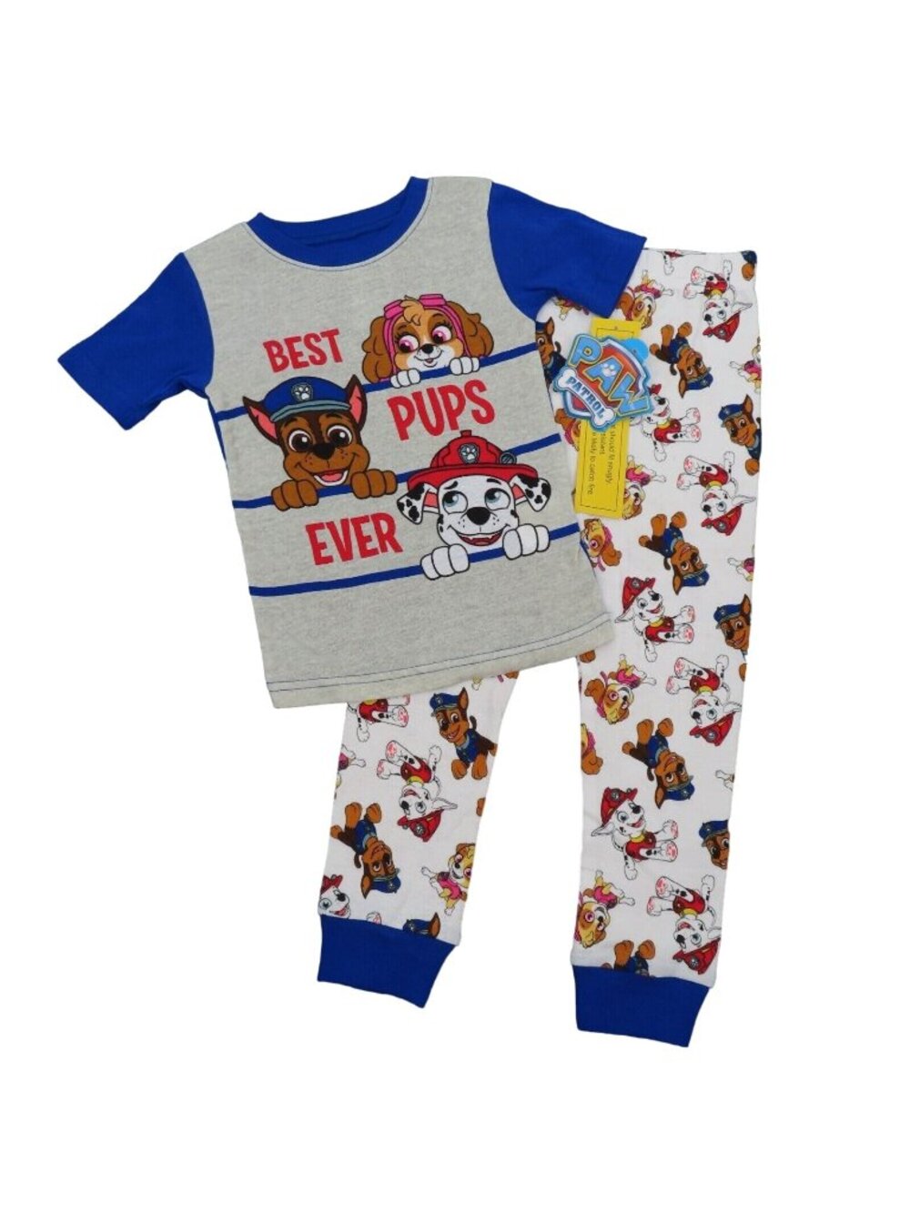 NEW Nickelodeon PAW Patrol 5T Toddler Best Pups Ever Pajama Set Shirt Pants